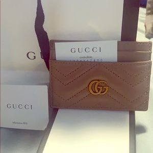 Gucci wallet brand new brown